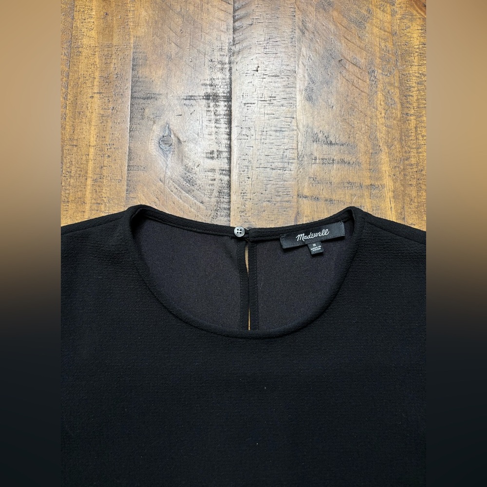 Madewell Formal Black Tee
